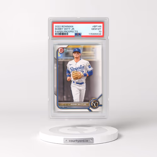 2022 Bowman Paper Prospects #BP146 Bobby Witt Jr. (PSA 10 GEM MINT)