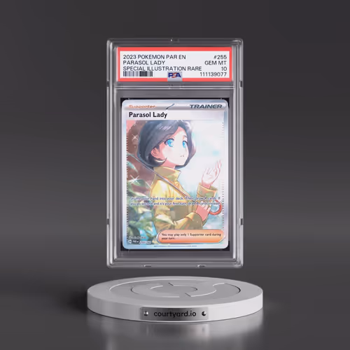 2023 Pokémon Par EN-Paradox Rift #255 Parasol Lady - Special Illustration Rare (PSA 10 GEM MINT)