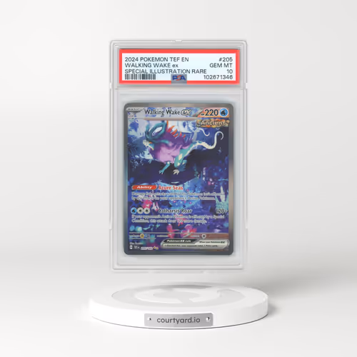 2024 Pokémon Tef EN-Temporal Forces #205 Walking Wake EX - Holo Special Illustration Rare (PSA 10 GEM MINT)