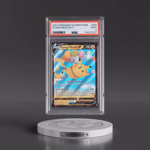 2021 Pokémon Celebrations #006 Flying Pikachu V - Holo (PSA 9 MINT)