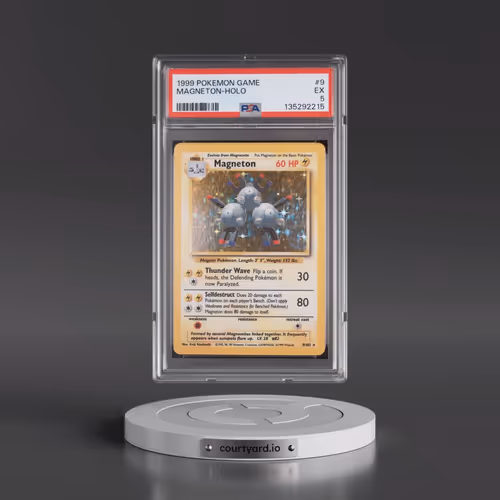 1999 Pokémon Game #9 Magneton - Holo (PSA 5 EX)