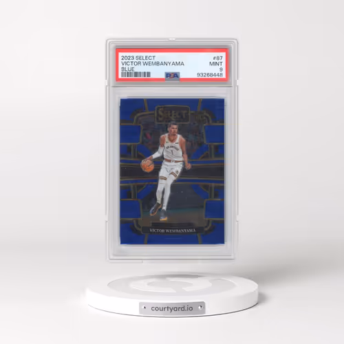 2023 Panini Select #87 Victor Wembanyama - Blue (PSA 9 MINT)