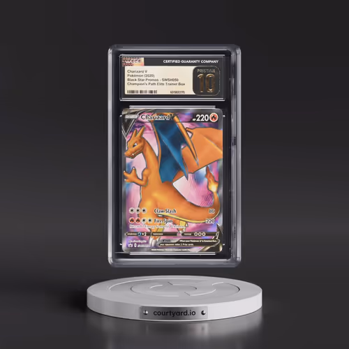 2017 Black Star Promos - Sword & Shield #SWSH050 Charizard V - Champion's Path Elite Trainer Box (Ho