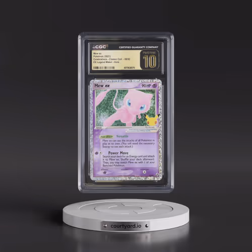 2021 Celebrations - Classic Collection #88/92 Mew ex - EX Legend Maker Holo (CGC 10 PRISTINE)