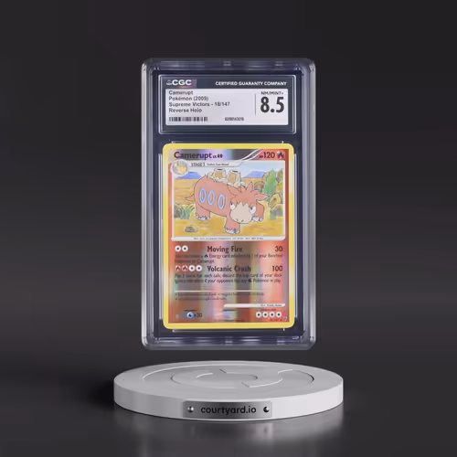 2009 Supreme Victors #18/147 Camerupt - Reverse Holo (CGC 8.5 NM-MT+)