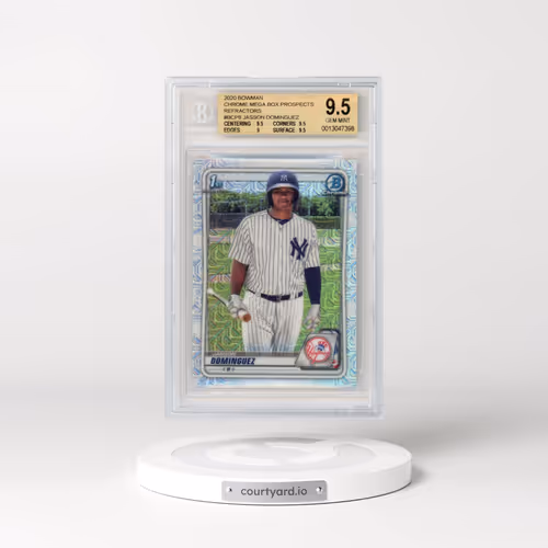 2020 Bowman Chrome Mega Box #BCP8 Jasson Dominguez (BGS 9.5 GEM MINT)