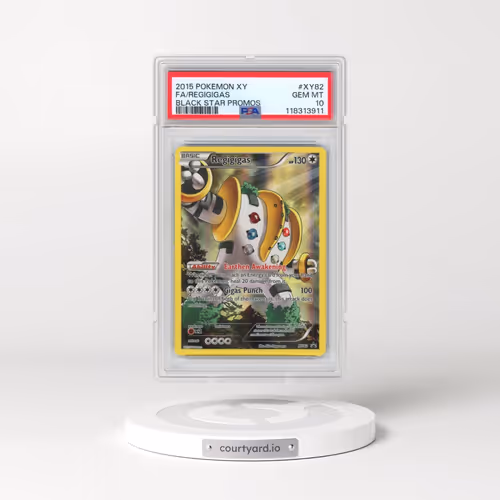 2015 Pokémon XY Black Star Promos #XY82 Regigigas - Full Art (PSA 10 GEM MINT)