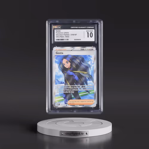 2023 Obsidian Flames - OBF EN #218/197 Geeta - Ultra Rare Holo (CGC 10 GEM MINT)
