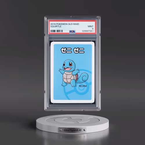 2019 Pokémon Old Maid Squirtle (PSA 9 MINT)