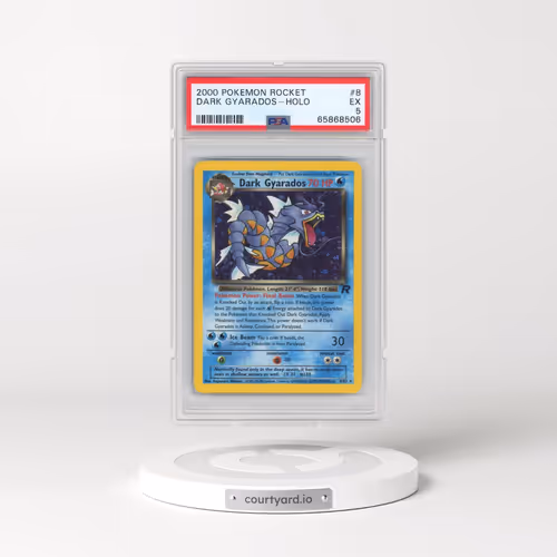 2000 Pokémon Rocket #8 Dark Gyarados - Holo (PSA 5 EX)