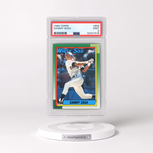 1990 Topps #692 Sammy Sosa (PSA 9 MINT)