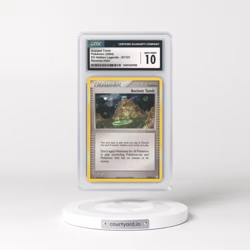 2004 EX Hidden Legends #87 Ancient Tomb - Holo (CGC 10 GEM MINT)