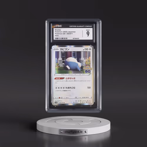 2022 Pokémon GO #056/071 Snorlax - Holo (CGC 9 MINT)