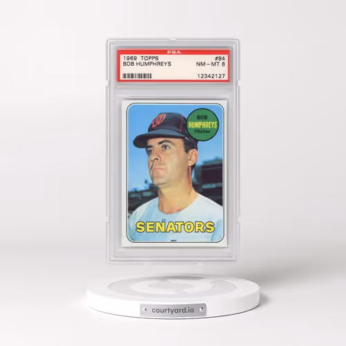 1969 Topps #84 Bob Humphreys (PSA 8 NM-MT)