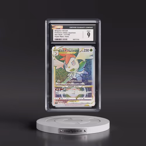 2022 Star Birth #117/100 Shaymin VSTAR - Hyper Rare Holo (CGC 9 MINT)