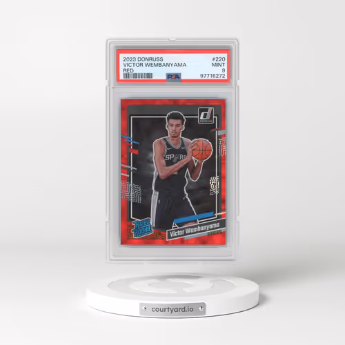 2023 Panini Donruss #220 Victor Wembanyama - Red (PSA 9 MINT)
