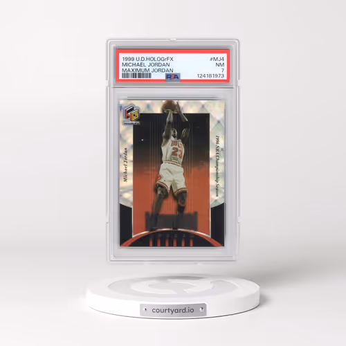 1999 Upper Deck Hologrfx Maximum Jordan #MJ4 Michael Jordan (PSA 7 NM)