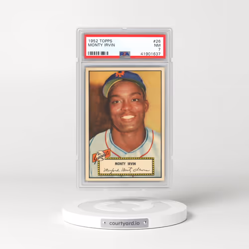 1952 Topps #26 Monty Irvin (PSA 7 NM)