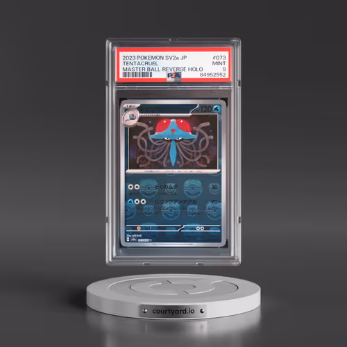 2023 Pokémon Sv2a-Pokemon 151 #073 Tentacruel - Reverse Holo Master Ball (PSA 9 MINT)