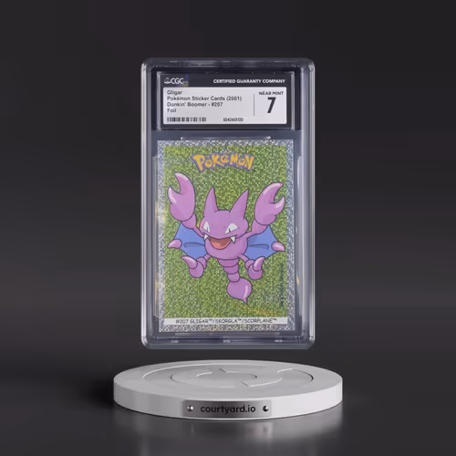 1999 Pokémon Sticker Cards (Dunkin' Boomer) - English #207 Gligar - Foil (CGC 7 NM)