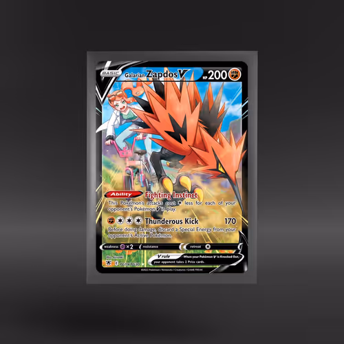 Astral Radiance Trainer Gallery #TG19/TG30 Galarian Zapdos V