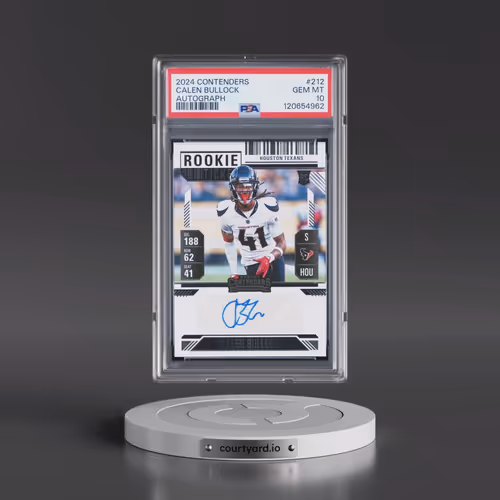 2024 Panini Contenders #212 Calen Bullock - Autograph (PSA 10 GEM MINT)