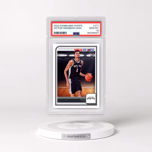 2023 Panini NBA Hoops #277 Victor Wembanyama (PSA 10 GEM MINT)