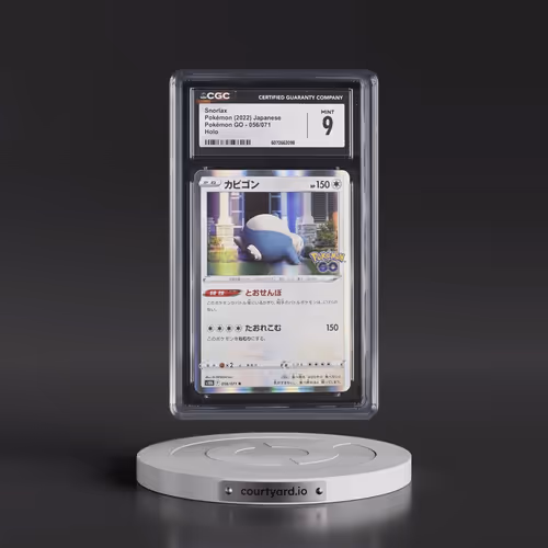 2022 Pokémon GO #056/071 Snorlax - Holo (CGC 9 MINT)