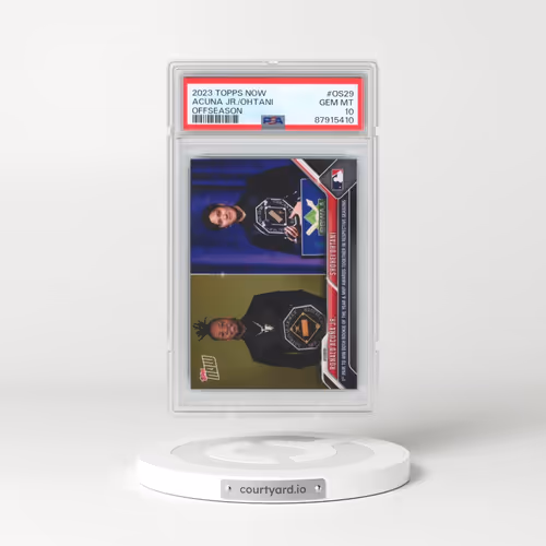 2023 Topps Now Offseason #OS29 Ronald Acuna Jr./Shohei Ohtani (PSA 10 GEM MINT)