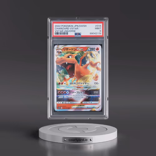 2022 Pokémon Sword & Shield Vstar Universe #014 Charizard Vstar (PSA 9 MINT)