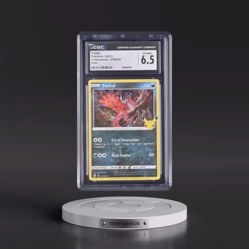 2021 Celebrations #019/025 Yveltal - Holo (CGC 6.5 EX-NM+)