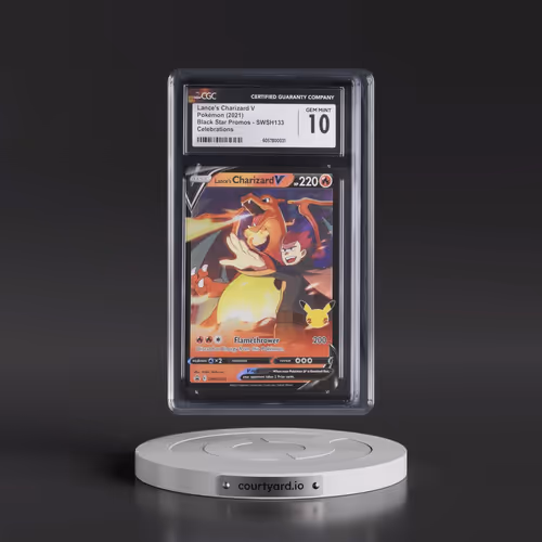 2017 Black Star Promos - Sword & Shield #SWSH133 Lance's Charizard V - Celebrations (Holo) (CGC 10 G