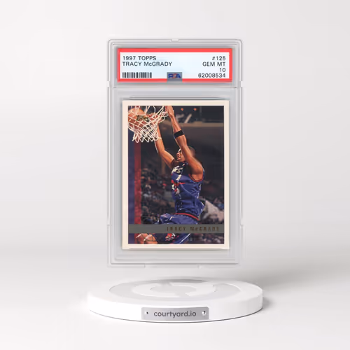1997 Topps #125 Tracy McGrady (PSA 10 GEM MINT)