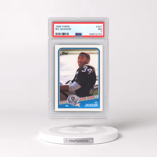1988 Topps #327 Bo Jackson (PSA 7 NM)