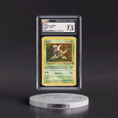 1999 Jungle #9/64 Pinsir - Holo (CGC 7.5 NM+)