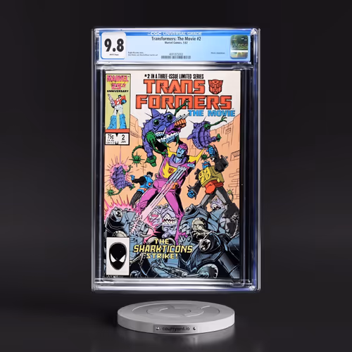 Transformers: The Movie #2 CGC 9.8 White Pages (Marvel Comics, 1/87) - Universal