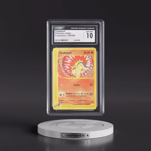 2002 Expedition #105/165 Cyndaquil (CGC 10 GEM MINT)