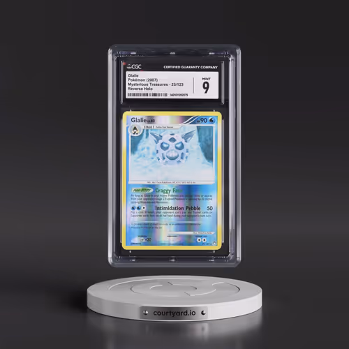 2007 Mysterious Treasures #25/123 Glalie - Reverse Holo (CGC 9 MINT)