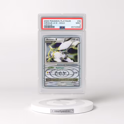 2009 Pokémon Platinum Arceus #96 Arceus LV.X - Holo (PSA 9 MINT)