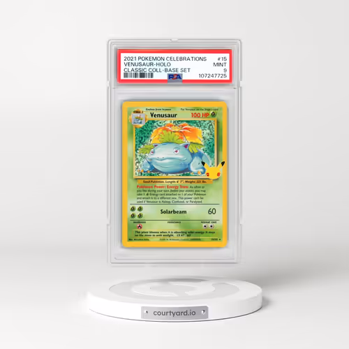 2021 Pokémon Celebrations Classic Collection #15 Venusaur - Holo (PSA 9 MINT)