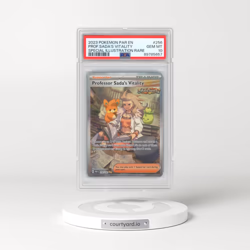 2023 Pokémon Par EN-Paradox Rift #256 Professor Sada's Vitality - Special Illustration Rare (PSA 10 GEM MINT)