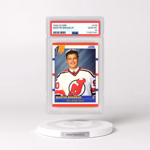 1990 Score #439 Martin Brodeur (PSA 10 GEM MINT)