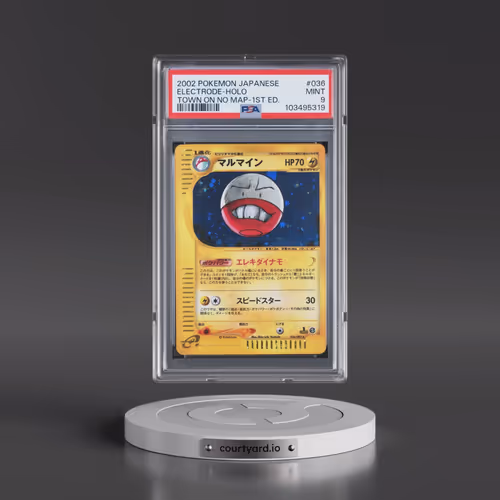 2002 Pokémon the Town on No Map #036 Electrode - 1st Edition Holo (PSA 9 MINT)