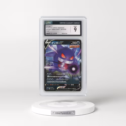 2021 Gengar VMAX High-Class Deck #001/019 Gengar V - Holo (CGC 9 MINT)