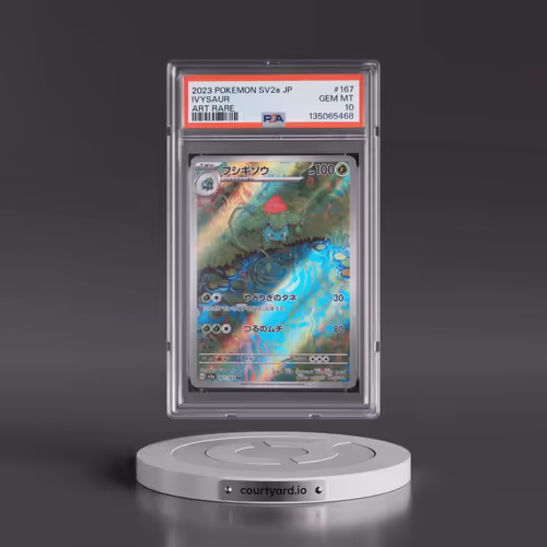 2023 Pokémon Sv2a-Pokemon 151 #167 Ivysaur - Art Rare (PSA 10 GEM MINT)