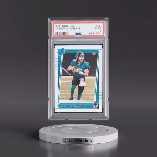 2021 Panini Donruss #251 Trevor Lawrence (PSA 9 MINT)