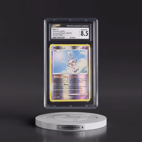 2007 Diamond & Pearl #90/130 Mime Jr. - Reverse Holo (CGC 8.5 NM-MT+)