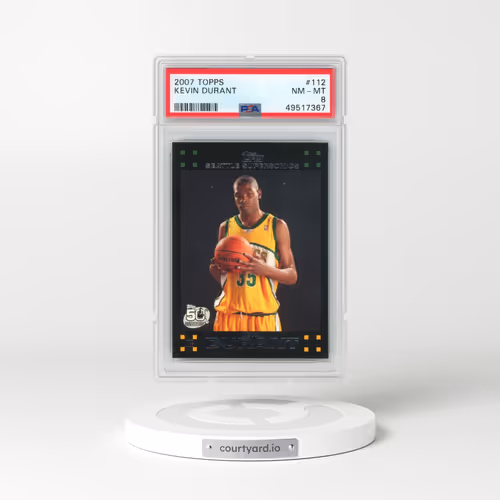 2007 Topps #112 Kevin Durant (PSA 8 NM-MT)