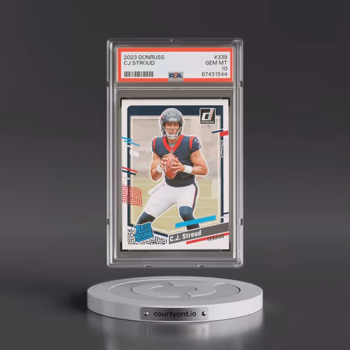 2023 Panini Donruss #339 CJ Stroud (PSA 10 GEM MINT)