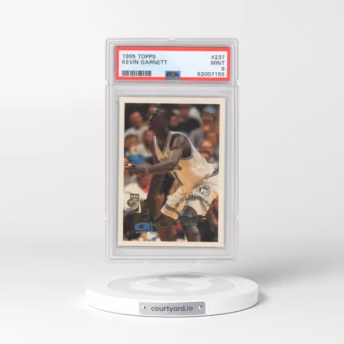 1995 Topps #237 Kevin Garnett (PSA 9 MINT)